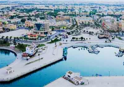 خدمات مدينة الجبيل في حرفي اولاين